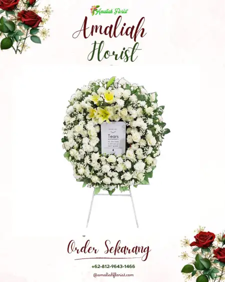 Krans Bunga Duka magetan kota